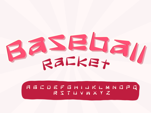Baseball Racket: Elevating Design Identity Through Distinctive Typography