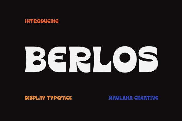 Berlos Font: Bold, Fun & Versatile