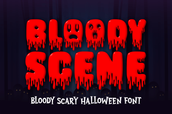 Bloody Scene: Strategic Typography for High-Impact Horror Branding
