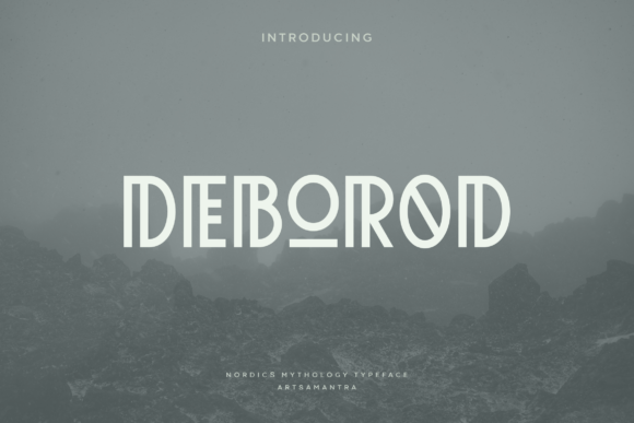 Deborod: Modern Tribal Typography