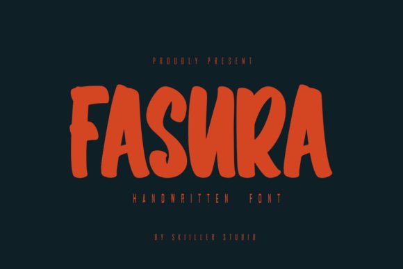 Fasura: The Handwritten Font for Modern Brands