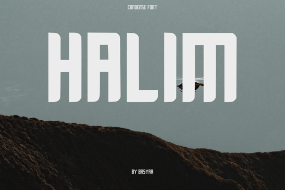 Halim: Mastering the Bold, Condensed Display Aesthetic