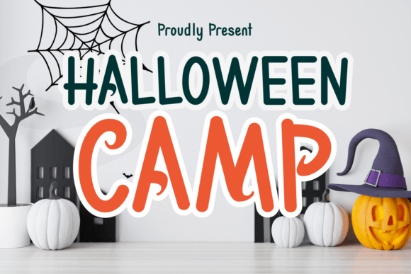 Halloween Camp: A Modern Typeface for Spooky Designs