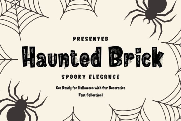 Haunted Brick: The Ultimate Halloween Font