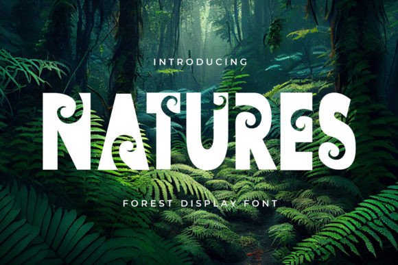 Natures Font: Integrating Organic Typography into Modern Brand Identity