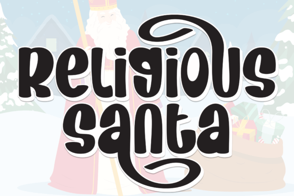 Religious Santa: A Practical Guide to Festive Typography