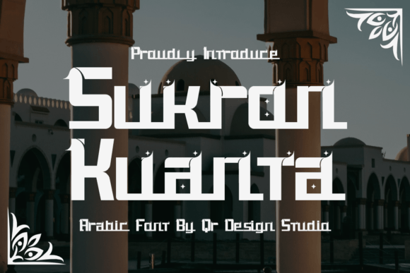 Sukron Kuanta: A Magical Display Font